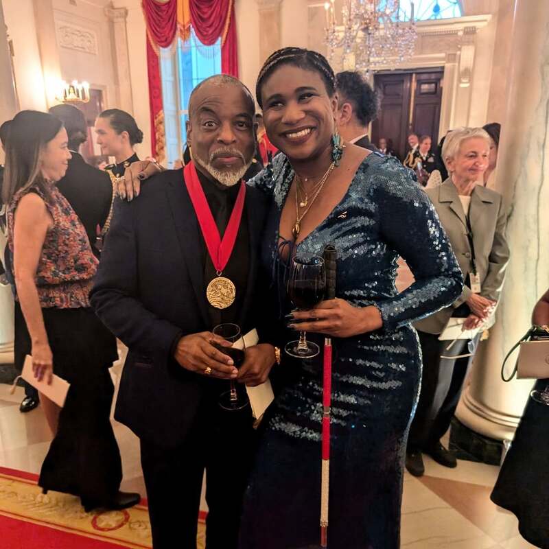 Lachi and Levar Burton