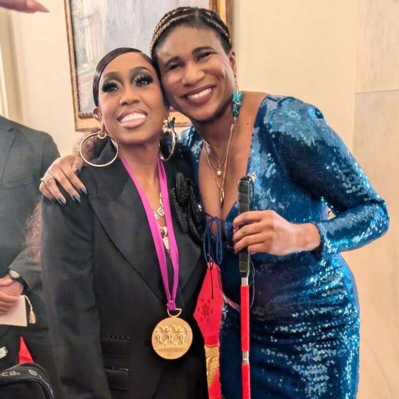 Lachi and Missy Elliot
